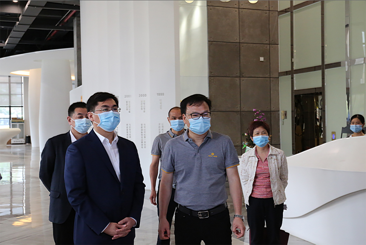 廣東省副省長孫志洋一行赴達意隆考察調(diào)研